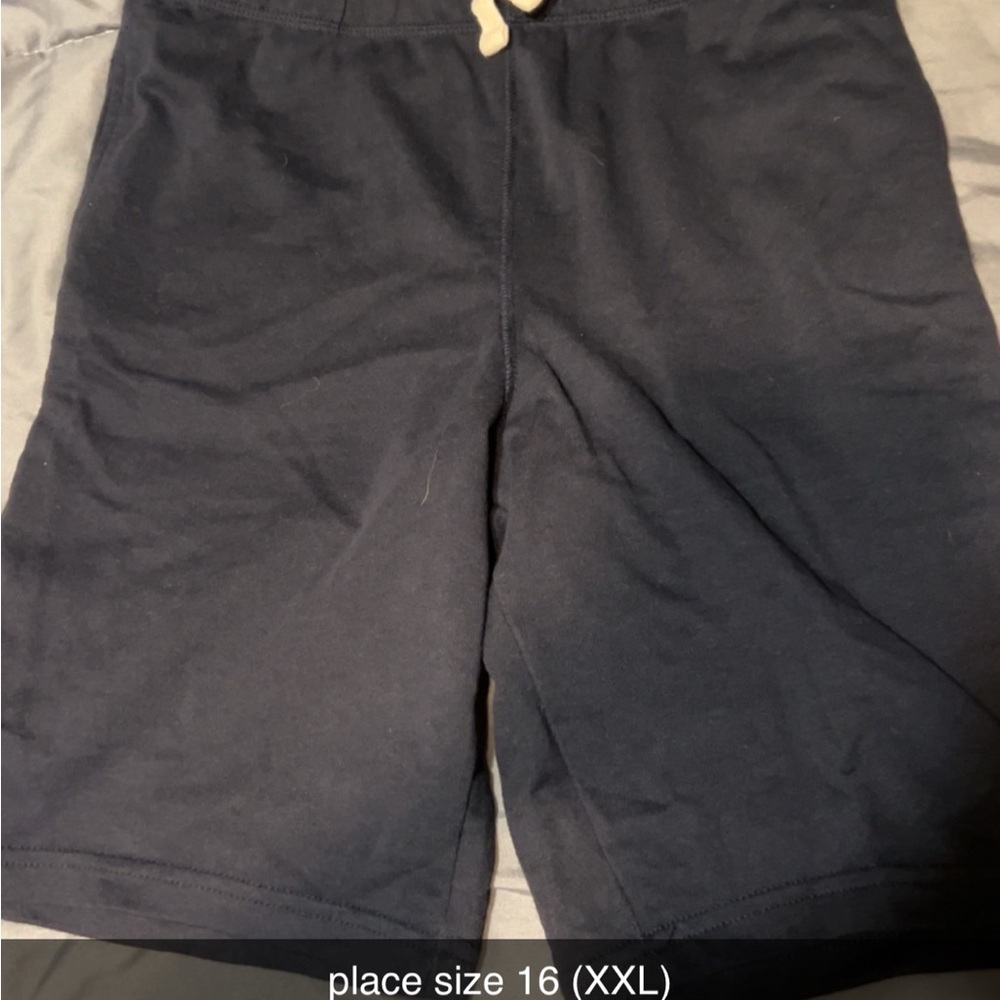 Place Men's Dark Blue Athletic Shorts